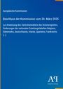 "Beschluss der Kommission vom 24. März 2025" steht groß auf blauem Hintergrund, mit dem Logo des Antiphon Verlags unten rechts.
