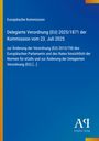Text über EU-Verordnungen auf blauem Hintergrund, links gelber Streifen, unten rechts Logo des Antiphon Verlags.