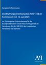 Europäische Kommission: Durchführungsverordnung (EU) 2025/1138 der Kommission vom 10. Juni 2025, Buch
