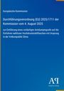Europäische Kommission: Durchführungsverordnung (EU) 2025/1711 der Kommission vom 4. August 2025, Buch