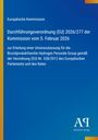 Europäische Kommission: Durchführungsverordnung (EU) 2026/277 der Kommission vom 5. Februar 2026, Buch