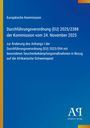 Durchführungsverordnung (EU) 2025/2388, 24. November 2025, Seuchenbekämpfung Afrikanische Schweinepest. Blau, Logo unten.