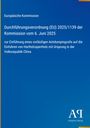 Europäische Kommission: Durchführungsverordnung (EU) 2025/1139 der Kommission vom 6. Juni 2025, Buch