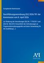 Europäische Kommission: Durchführungsverordnung (EU) 2026/781 der Kommission vom 8. April 2026, Buch
