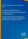 Europäisches Parlament und Rat der Europäischen Union: Verordnung (EU) 2025/2434 des Europäischen Parlaments und des Rates vom 26. November 2025, Buch