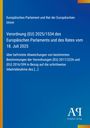 Europäisches Parlament und Rat der Europäischen Union: Verordnung (EU) 2025/1534 des Europäischen Parlaments und des Rates vom 18. Juli 2025, Buch