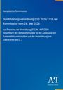 Europäische Kommission, Verordnung (EU) 2026/1115, 26. Mai 2026, Änderung Verordnung (EG) Nr. 429/2008. Blaues Cover.