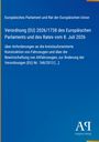 Europäisches Parlament und Rat der Europäischen Union: Verordnung (EU) 2026/1738 des Europäischen Parlaments und des Rates vom 8. Juli 2026, Buch