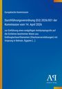 Europäische Kommission: Durchführungsverordnung (EU) 2026/831 der Kommission vom 14. April 2026, Buch