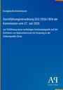 Europäische Kommission: Durchführungsverordnung (EU) 2026/1854 der Kommission vom 27. Juli 2026, Buch