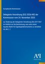 Europäische Kommission: Delegierte Verordnung (EU) 2026/482 der Kommission vom 24. November 2025, Buch