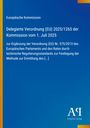 Europäische Kommission: Delegierte Verordnung (EU) 2025/1265 der Kommission vom 1. Juli 2025, Buch