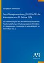 Europäische Kommission: Durchführungsverordnung (EU) 2026/385 der Kommission vom 20. Februar 2026, Buch