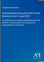 Europäische Kommission: Durchführungsverordnung (EU) 2025/1724 der Kommission vom 8. August 2025, Buch