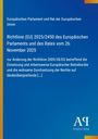 Europäisches Parlament und Rat der Europäischen Union: Richtlinie (EU) 2025/2450 des Europäischen Parlaments und des Rates vom 26. November 2025, Buch