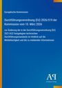 Europäische Kommission: Durchführungsverordnung (EU) 2026/519 der Kommission vom 10. März 2026, Buch