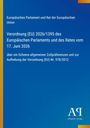 Europäisches Parlament und Rat der Europäischen Union: Verordnung (EU) 2026/1395 des Europäischen Parlaments und des Rates vom 17. Juni 2026, Buch