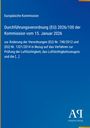 Europäische Kommission: Durchführungsverordnung (EU) 2026/100 der Kommission vom 15. Januar 2026, Buch