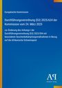 Text über EU-Durchführungsverordnung zur Afrikanischen Schweinepest vor blauem Hintergrund, Logo "Antiphon Verlag".