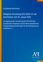 Europäische Kommission: Delegierte Verordnung (EU) 2026/131 der Kommission vom 20. Januar 2026, Buch