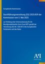 Europäische Kommission: Durchführungsverordnung (EU) 2025/839 der Kommission vom 5. Mai 2025, Buch