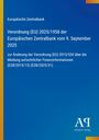 Europäische Zentralbank: Verordnung (EU) 2025/1958 der Europäischen Zentralbank vom 9. September 2025, Buch
