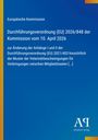 Europäische Kommission: Durchführungsverordnung (EU) 2026/848 der Kommission vom 10. April 2026, Buch