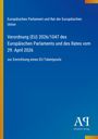 „Verordnung (EU) 2026/1047... 29. April 2026; EU-Talentpools“. Blaues Cover, Logo: „AP Antiphon Verlag“.