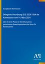 Text: Verordnung (EU) 2024/1364 vom 14. März 2024 zur Einrichtung eines Bewertungssystems für Rechenzentren. Blaues Design.