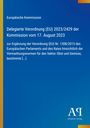 Europäische Kommission, Verordnung (EU) 2023/2429, 17. August 2023. Blaues Cover mit gelbem Streifen links. Logo unten.