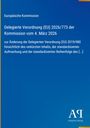 Delegierte Verordnung (EU) 2026/773 zur Änderung EU 2019/980. Blaues Cover, Antiphon Verlag Logo unten.