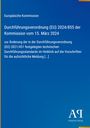 Deckblatt mit Text über eine Durchführungsverordnung der EU-Kommission. Logo: Antiphon Verlag. Hintergrund blau.