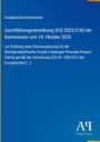 „Durchführungsverordnung (EU) 2023/2183 der Kommission vom 18. Oktober 2023“. Blaues Cover, Antiphon Verlag Logo.
