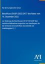 Rat der Europäischen Union, Beschluss (GASP) 2022/2477 vom 16. Dezember 2022, Antiphon Verlag-Logo auf blauem Hintergrund.