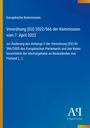 Text: Verordnung (EU) 2022/566, Höchstgehalte an Rückständen Flutianil [...] Logo: Antiphon Verlag. Hintergrund: Blau mit gelbem Streifen.