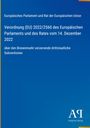Europäisches Parlament, Verordnung (EU) 2022/2560 vom 14. Dezember 2022 über Drittstaatliche Subventionen. Blaues Design.