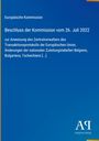 Text über Beschluss der Europäischen Kommission vom 26. Juli 2022. Unten rechts: Logo "AP Antiphon Verlag". Hintergrund blau.