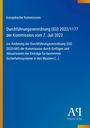 Europäische Kommission, Durchführungsverordnung (EU) 2022/1177, Logo des Antiphon Verlages auf blauem Hintergrund.