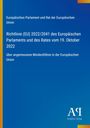 Europäisches Parlament und Rat der EU. Richtlinie über Mindestlöhne. Blaues Cover, gelber Rand, Antiphon Verlag.