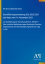 "Rat der Europäischen Union. Durchführungsverordnung (EU) 2022/2231 des Rates vom 14. November 2022..." Unten Logo "AP".