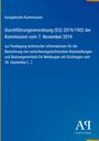 Europäische Kommission: Durchführungsverordnung (EU) 2019/1902. Blauer Hintergrund, Antiphon Verlag-Logo unten rechts.