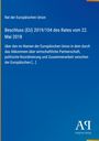 "Rat der Europäischen Union. Beschluss (EU) 2019/104 des Rates vom 22. Mai 2018." Oben und rechts ist das Logo des Antiphon Verlags.