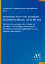 Richtlinie (EU) 2019/771 über vertragliche Aspekte des Warenkaufs. Blaues Cover mit gelbem Rand rechts. Logo unten.