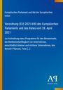 Verordnung (EU) 2021/690 vom 28. April 2021 über Wettbewerbsfähigkeit, Bereich Pflanzen, Tiere. Blaues Design.