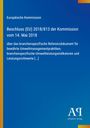 Text: „Europäische Kommission, Beschluss (EU) 2018/813 der Kommission vom 14. Mai 2018“. Blaues Cover mit gelbem Rand.