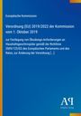 Text zu EU-Verordnung über Ökodesign für Geschirrspüler, blauer Hintergrund, gelber Streifen links, Logo unten rechts.