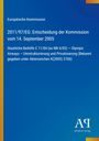 Europäische Kommission: Entscheidung vom 14. September 2005 zur Hilfe für Olympic Airways. Blauer Hintergrund.