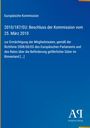 Logo: AQ Antiphon Verlag. Titel: Europäische Kommission. Text zum Beschluss 2010/187/EU vom 25. März 2010.
