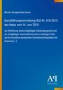 Text: Durchführung eines endgültigen Antidumpingzolls der EU.  
Blauer Hintergrund mit Logo "AP Antiphon Verlag".