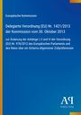 Europäische Kommission: Verordnung (EU) Nr. 1421/2013, Änderung zur Verordnung Nr. 978/2012, Antiphon Verlag Logo.